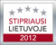 stipriausi Lietuvoje 2012